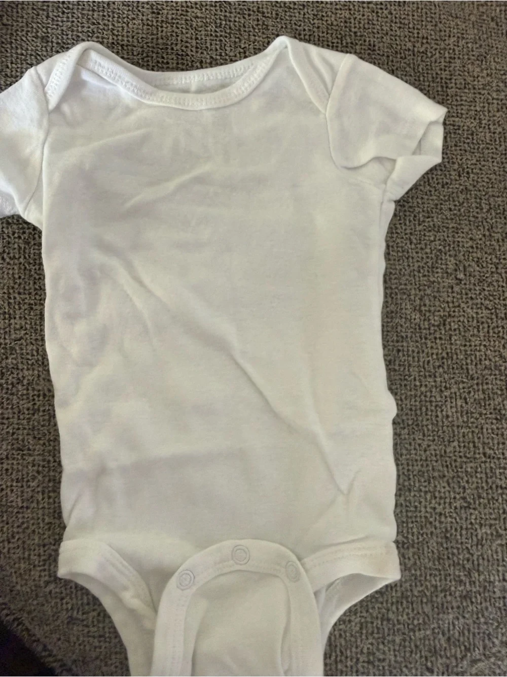 Carter's White Baby One-Piece Bodysuits Pack